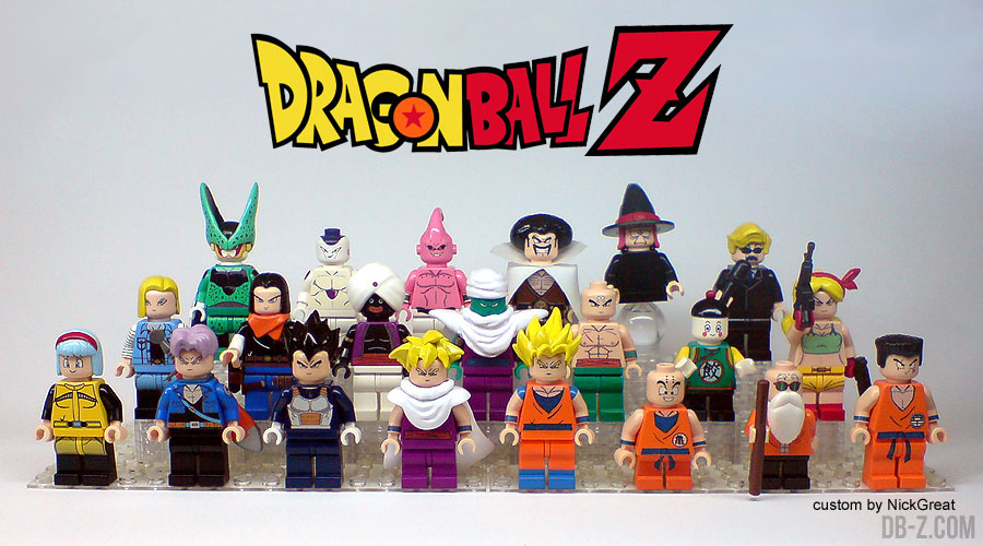 Des LEGO Dragon Ball Z conçus par des fans