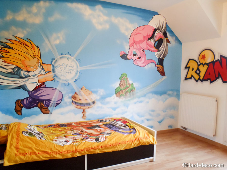 Idée déco : une chambre Dragon Ball Z