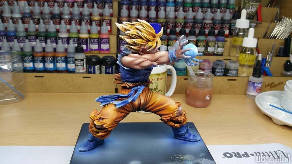 Dragon Ball Scultures Zoukei : Super Saiyan Goku (custom)