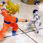 Stop Motion Lord Frieza Super Saiyan Goku vs Freezer