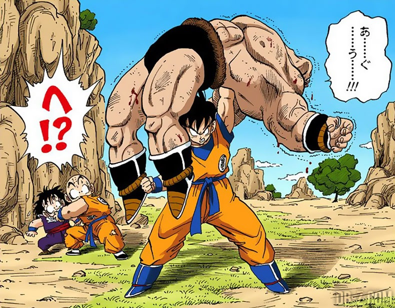 HQS Goku vs Nappa by Tsume : La froide colère de Son Goku | Dragon Ball  Super France