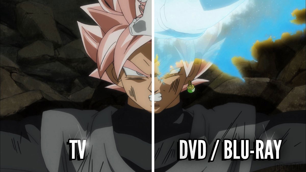 Dragon Ball Super : Les corrections TV vs Blu-Ray (BOX 6)