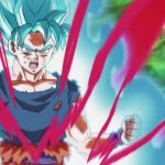 Dragon Ball Super Episode 115 00100 Goku Super Saiyan Blue Kaioken