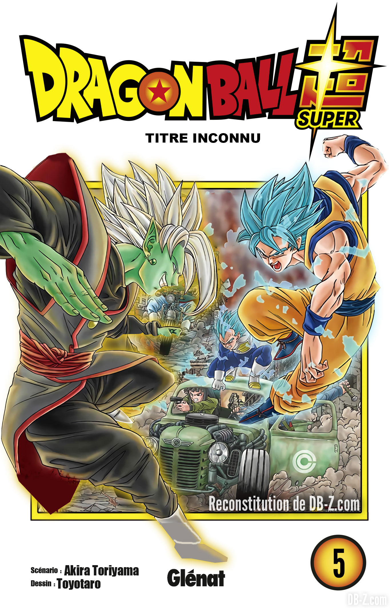 Dragon Ball Super : La cover du TOME 5 se dévoile !