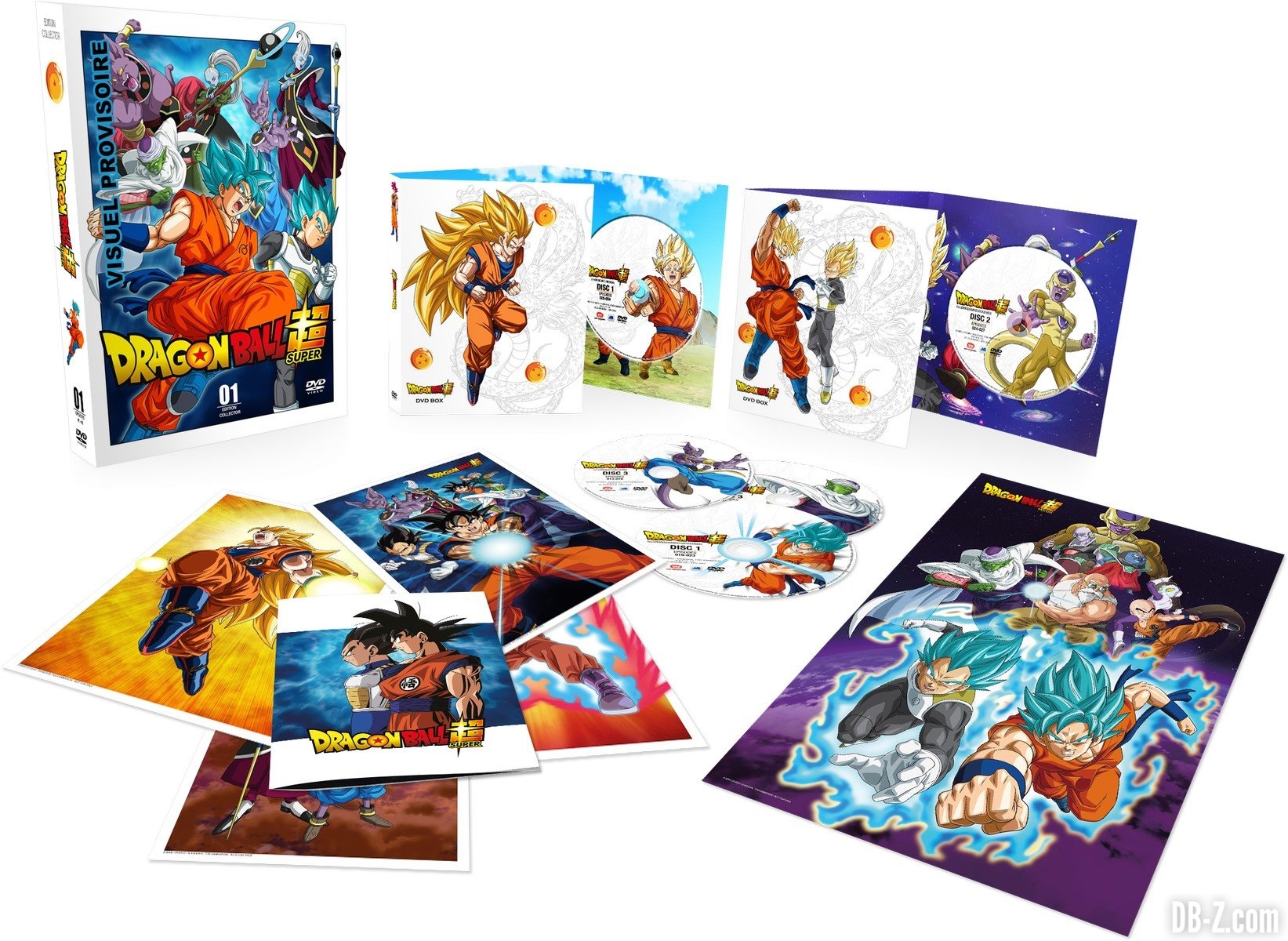 BOX Dragon Ball Super en VF : Les bonus de l'édition collector