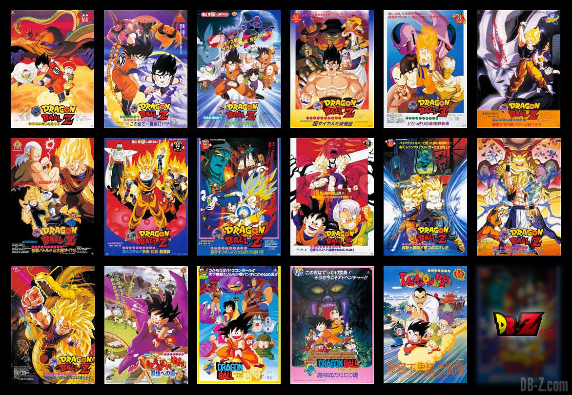 DRAGON BALL THE MOVIES Blu-ray : Les films Dragon Ball sortent enfin en  Blu-Ray au Japon !
