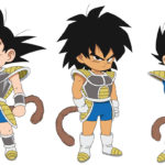 Goku, Broly, et Vegeta enfants