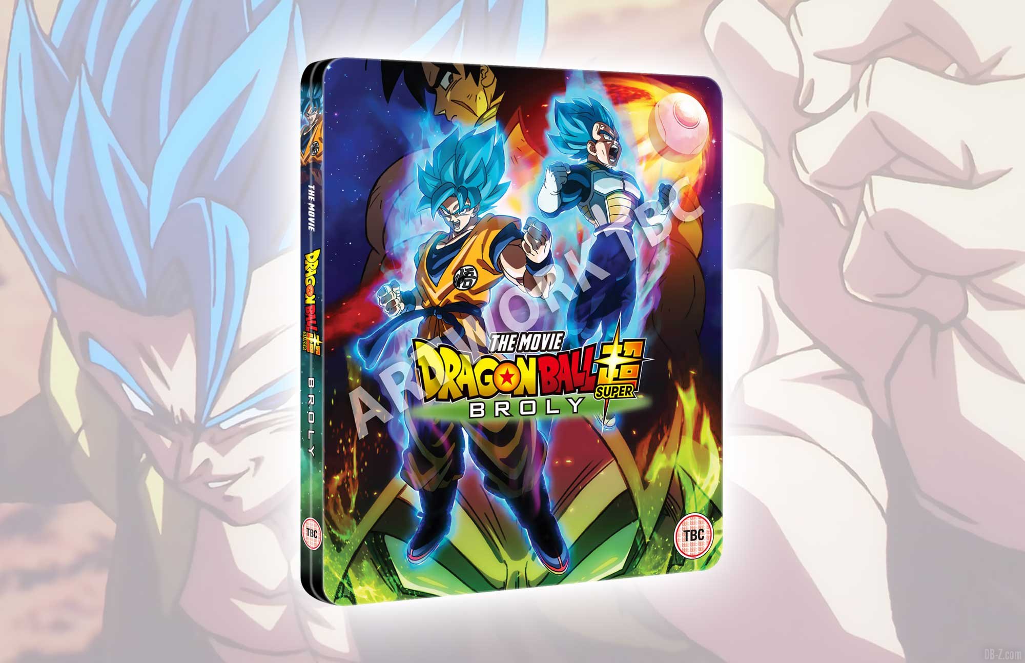 Dragon Ball Super Broly : Un Blu-ray Steelbook annoncé pour le marché  anglais