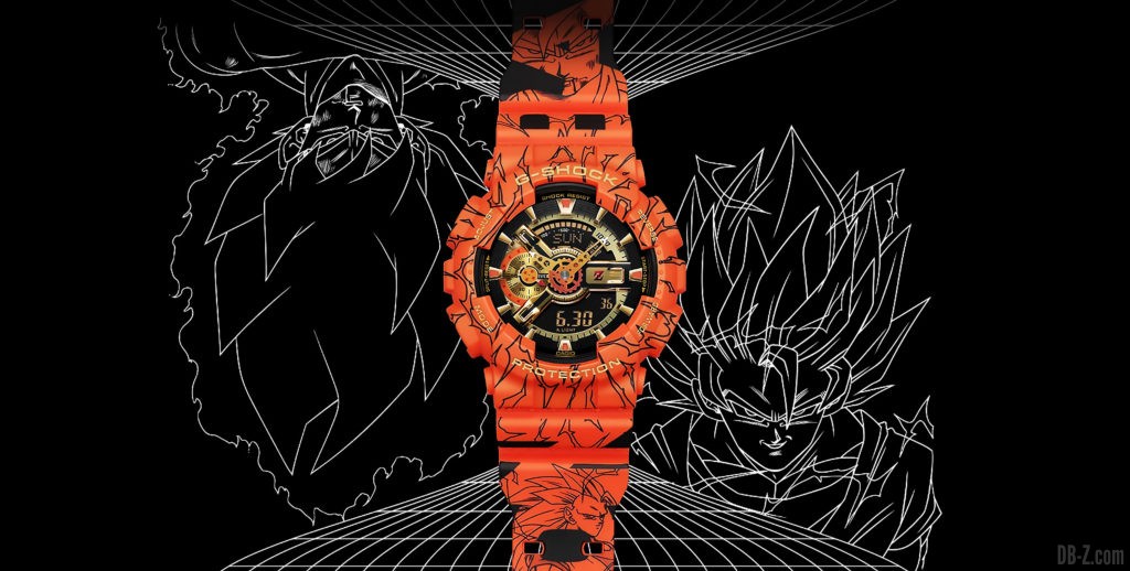 Une Montre Dragon Ball Z × G-Shock prévue pour août 2020