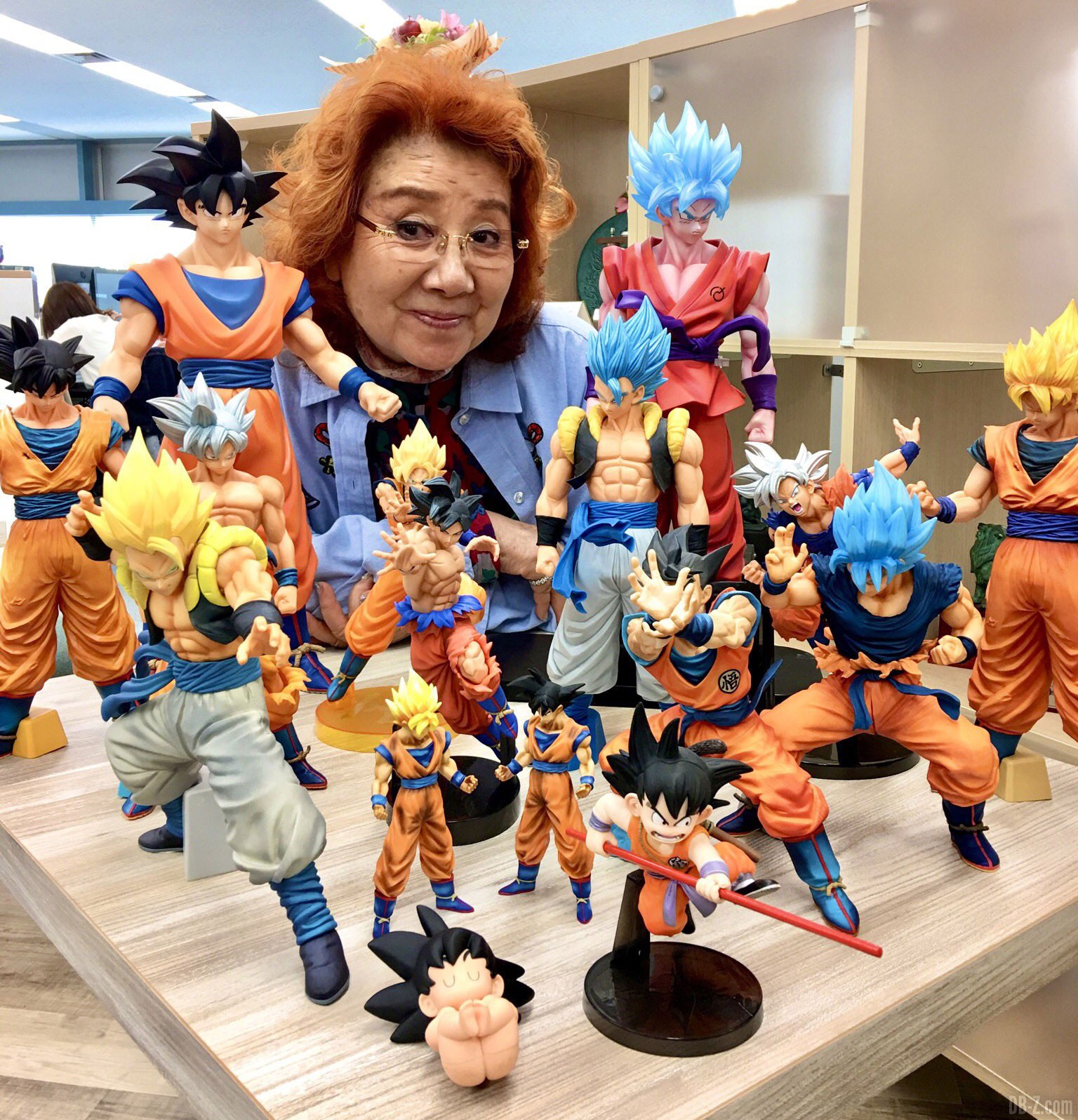 Dragon Ball devient viral grâce à la collection Goku d'un papa