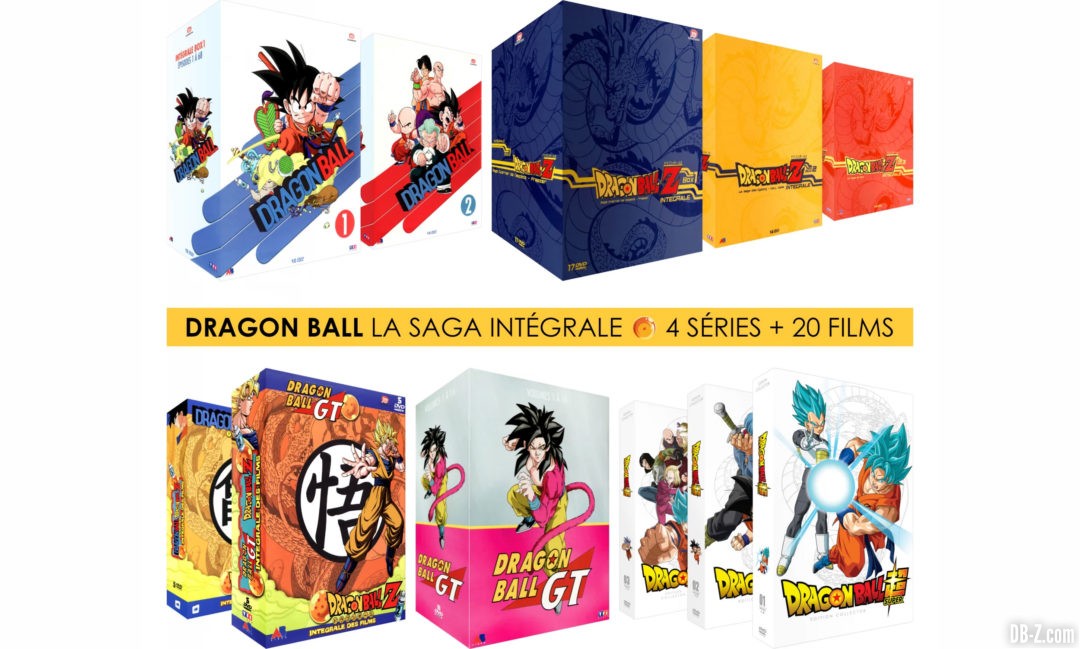 BON PLAN] Intégrale Collector Dragon Ball + DBZ + DBGT + Dragon Ball Super  + 20 Films & OAV (non censurée) – Dragon Ball Super en France : Actualités  & News