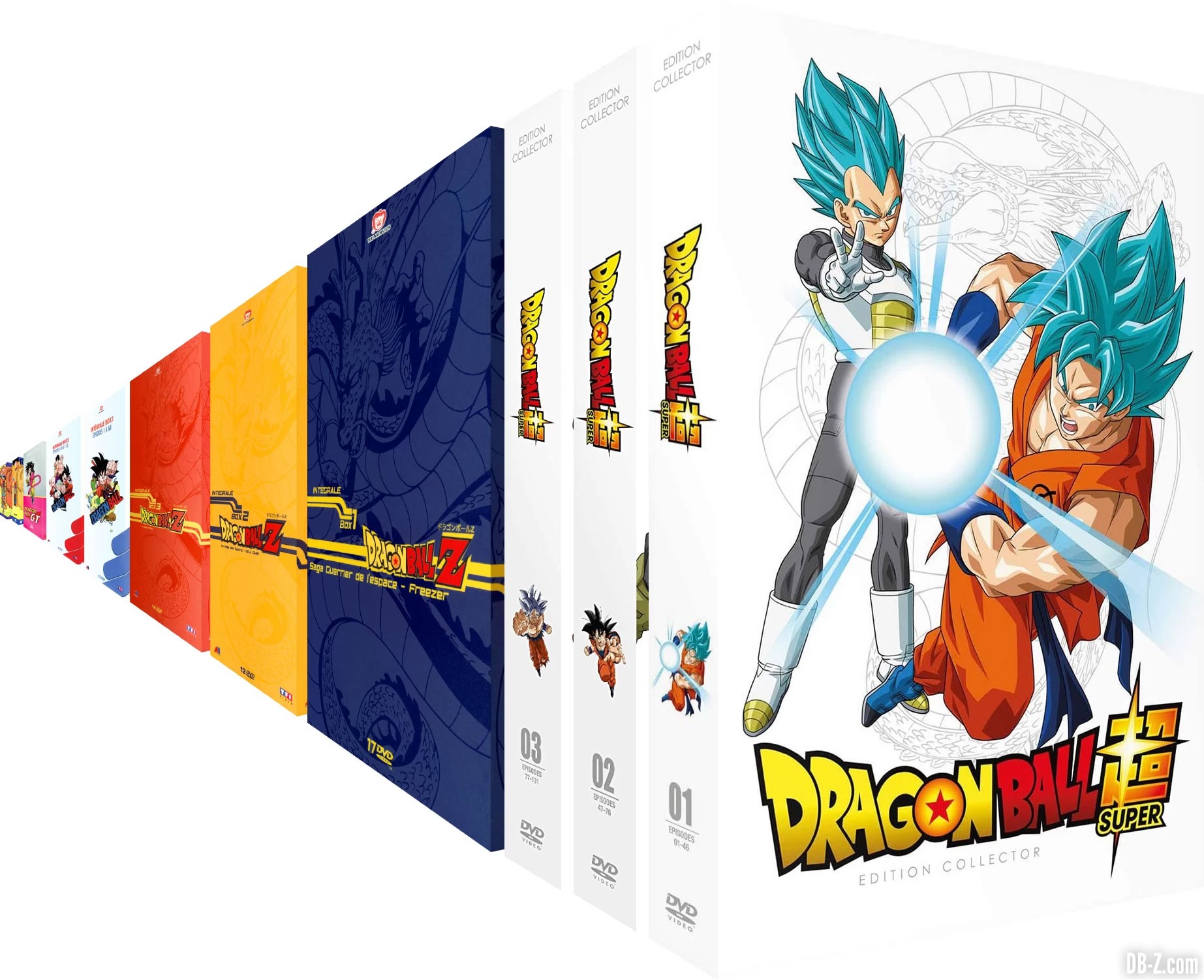 PROMO : Intégrale Collector (non censurée) : Dragon Ball + DBZ + DBGT + Dragon  Ball Super + 20 Films & OAV en DVD