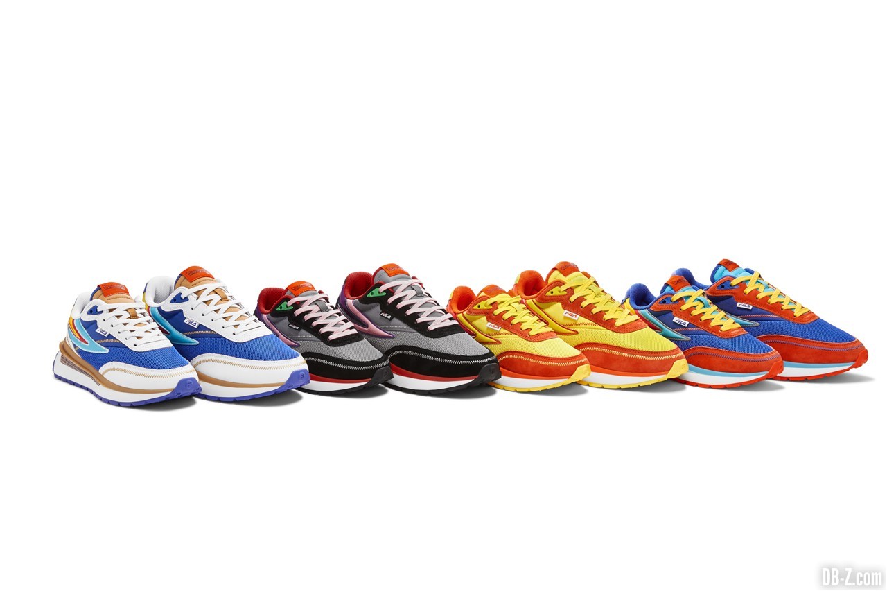 Sneakers FILA × Dragon Ball Super : Le line-up complet est arrivé, vous  prenez laquelle ?