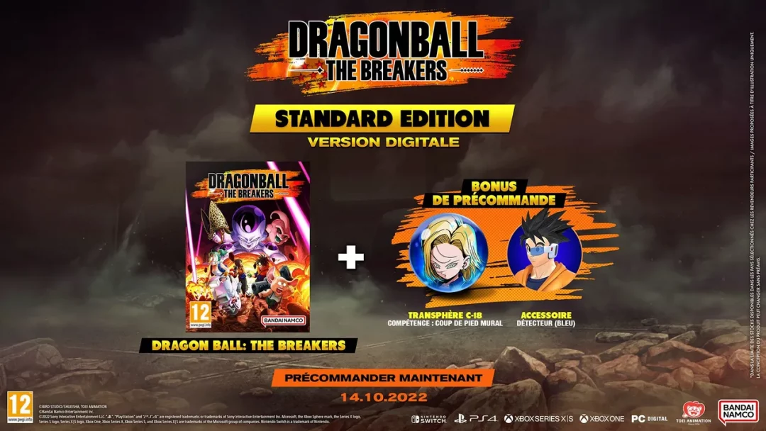 Dragon Ball The Breakers : Prix et contenus des 3 éditions du jeu
