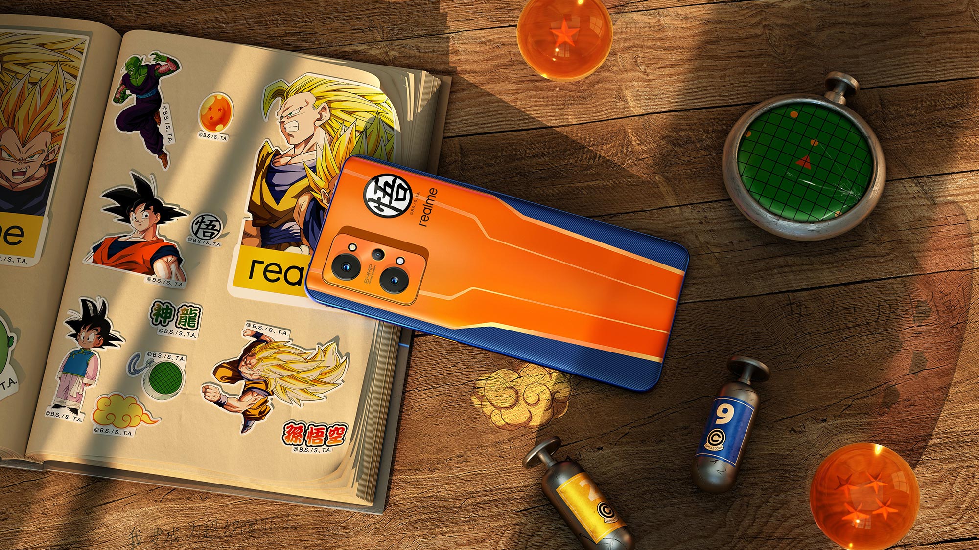 Unboxing du smartphone Dragon Ball Z officiel : Realme GT NEO 3T