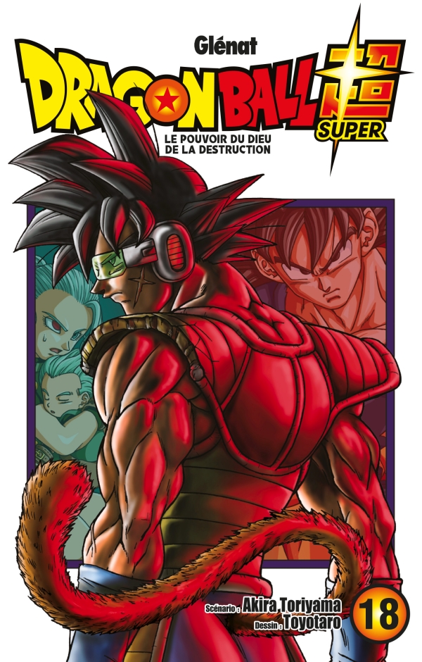 La couverture française du tome 18 de Dragon Ball Super
