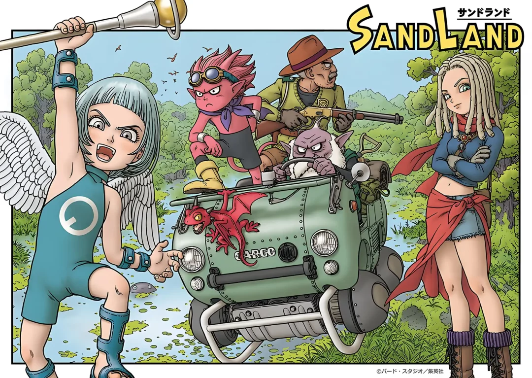 Sand Land Illustration Akira Toriyama